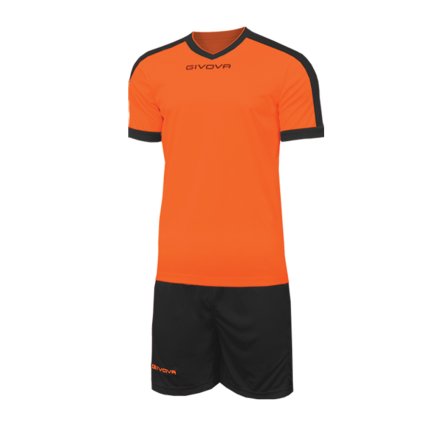 Футбольна форма KIT REVOLUTION колір: помаранчевий/чорний