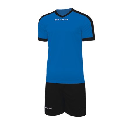 Футбольная форма Givova KIT REVOLUTION цвет: синий/черный