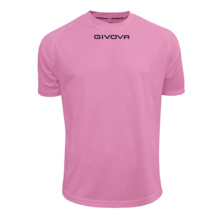 Футболка ігрова Givova SHIRT Givova ONE колір: рожевий Футболка ігрова Givova SHIRT Givova ONE колір: рожевий