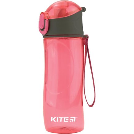 Пляшка для води Kite K18-400-02 колір: рожевий
