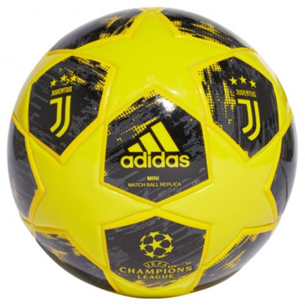 Мяч сувенирный Adidas Finale 18 Juventus Turyn Mini CW4148 размер 1
