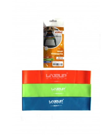 Еспандер петля LiveUp LATEX LOOP (3 шт.) LS3650-500L / M / H PROMO