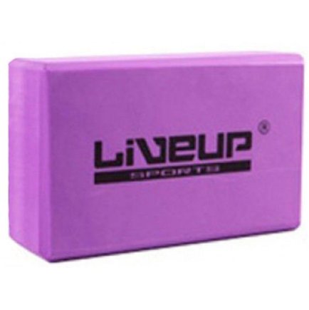 Блок для йоги LiveUp EVA Brick 22,9х15,2х7,6 см LS3233A-p