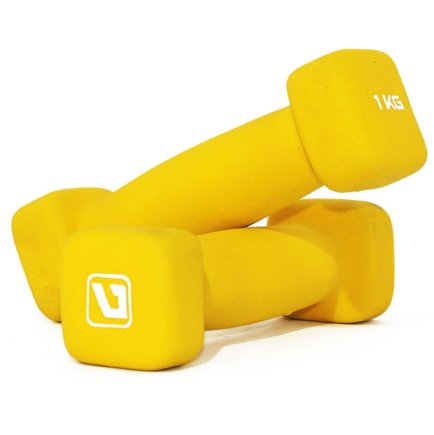 Гантели неопреновые LiveUp Square Head  1 кг LS2002-SQ1