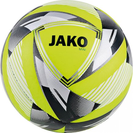 Мини-мяч футбольный Jako Neon цвет: желтый размер 1
