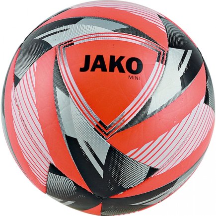 Мини-мяч футбольный Jako Neon цвет: красный размер 1