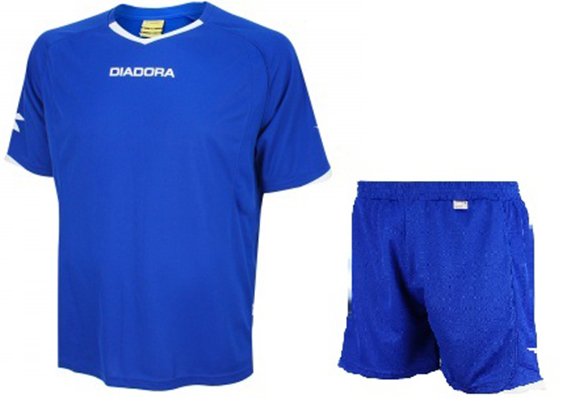 Футбольна форма Diadora HAVANNA-Kingston SS синя