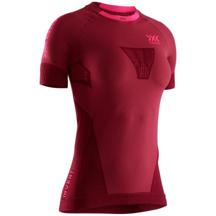 Футболка с коротким рукавом X-Bionic REGULATOR Run Speed Shirt SH SL Woman RT-RT00S19W цвет: бордовый