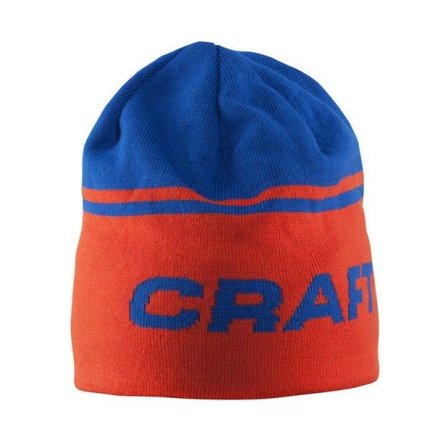 Шапка Craft Logo Hat 1903619-2565 цвет: синий/красный