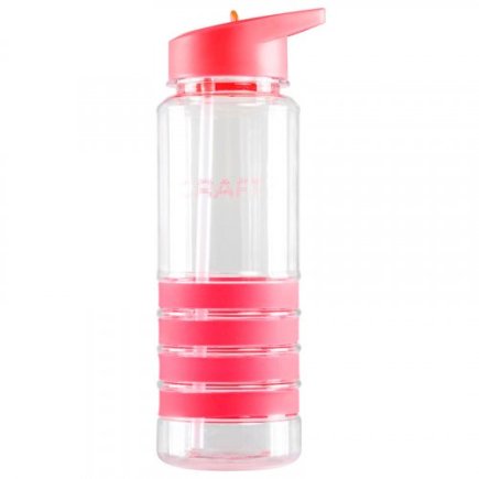 Пляшка для води Craft Transparent Water 1906151-801000 750 мл колір: рожевий