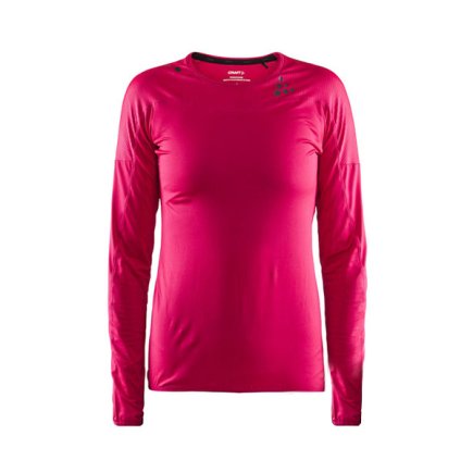 Кофта спортивная Craft Shade LS Tee  1905843 женская цвет: красный