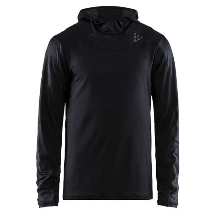 Кофта спортивна Craft Shade LS Hood Tee Man 1905842 колір: чорний