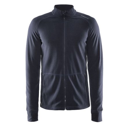 Кофта флісова Craft Full Zip Micro Fleece Jacket Man 1904593 колір: чорний