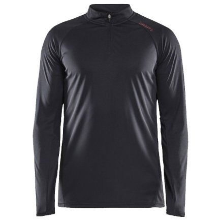 Кофта спортивна Craft Eaze LS Half Zip Tee Man 1907743-999000 колір: чорний