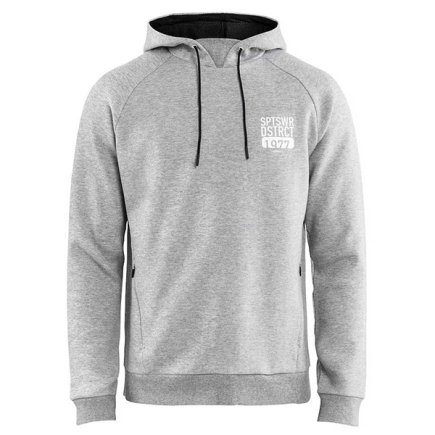 Толстовка Craft District Hood Man 1907188-950000 колір: сірий