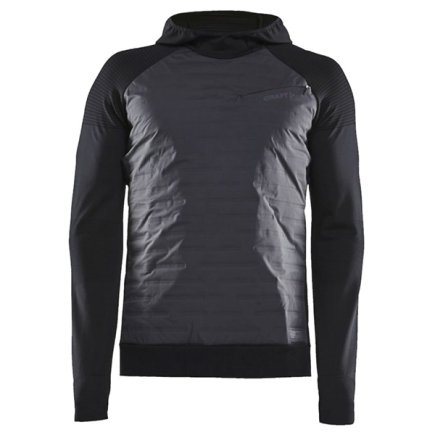 Толстовка спортивна Craft SubZ Hood Sweater Man 1907707-999000 колір: сірий / чорний