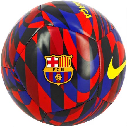 Мяч футбольный Nike FC Barcelona Pitch CQ7883-620 размер 4