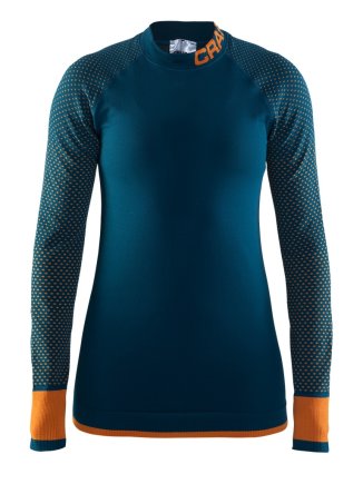 Футболка з довгим рукавом Craft Warm Intensity CN LS 1905347-370563 жіноча колір: бірюзовий