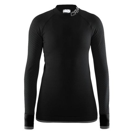 Футболка с длинным рукавом Craft Warm Intensity CN LS 1905347-999985 женская цвет: черный