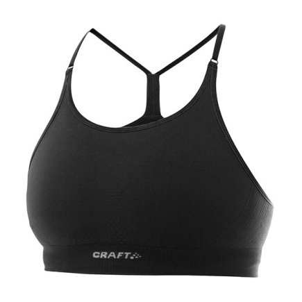 Топ спортивный Craft Cool Seamless Low Impact Bra 1902552-9999 женский цвет: черный
