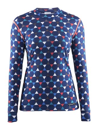 Футболка с длинным рукавом Craft Mix and Match LS 1904508-1034 женская цвет: мультиколор