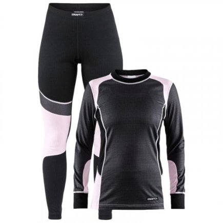 Комплект термобелья Craft Baselayer Set 1905331-975705 женская цвет: черный