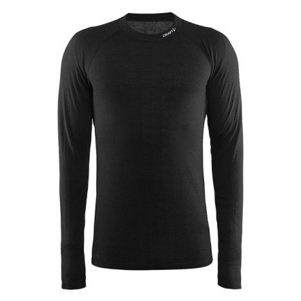 Футболка з довгим Рукова Craft Nordic Wool CN Man 1904116-9975 колір: чорний
