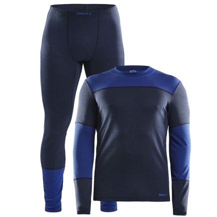 Комплект термобілизни Craft Baselayer Set Man 1905332-396360 колір: синій
