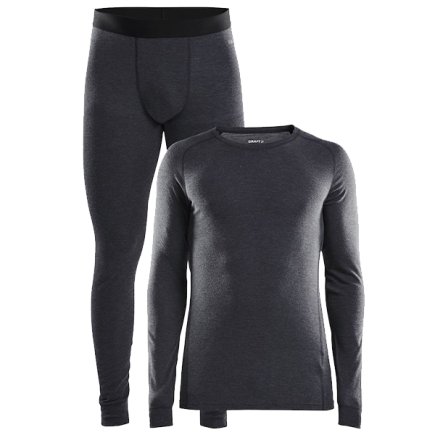 Комплект термобілизни Craft Merino 180 Set Man 1907888-998000 колір: сірий