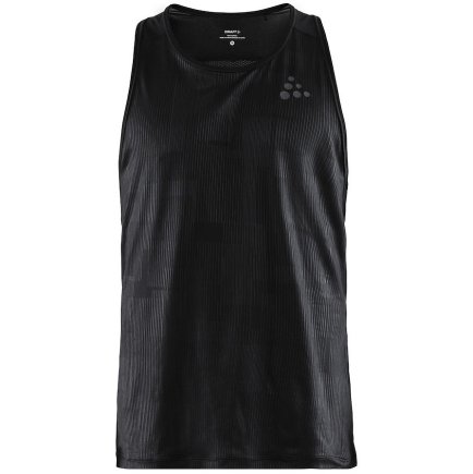 Майка спортивная Craft Shade Singlet Man 1905854-999999 цвет: черный