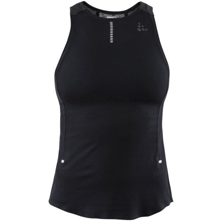 Майка спортивна Craft Craft Nanoweight Singlet Woman 1907001-999000 жіноча колір: чорний