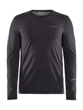 Футболка з довгим рукавом Craft SubZ LS Wool Tee Man 1907712-998935 колір: чорний
