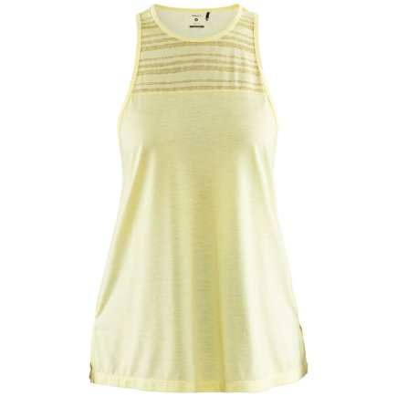 Майка спортивная Craft Charge Singlet Woman 1907040-506200 женская цвет: желтый