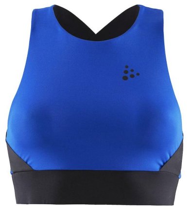 Топ Craft UNTMD Cropped Singlet Woman 1907665-360999 женский цвет: синий