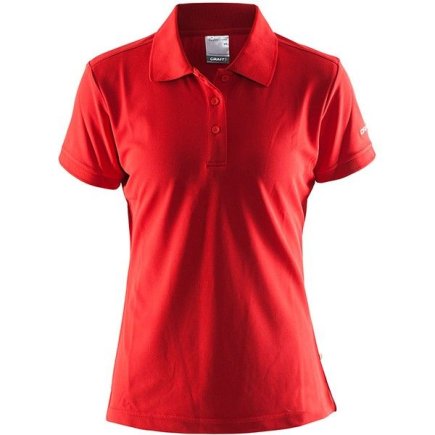 Поло Craft Polo Shirt Pique Classic Woman 192467-1430 женская цвет: красный