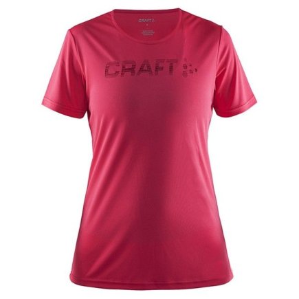 Футболка спортивная Craft Prime Logo Tee Woman 1904342-1411 женская цвет: розовый