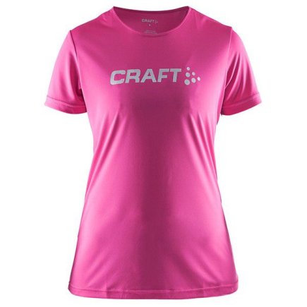Футболка спортивная Craft Prime Logo Tee Woman 1903175-1403 женская цвет: розовый