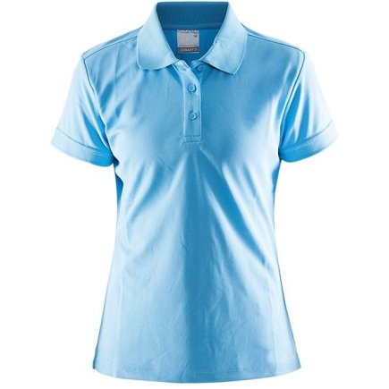 Поло Craft Polo Shirt Pique Classic Woman 192467-1325 женская цвет: голубой