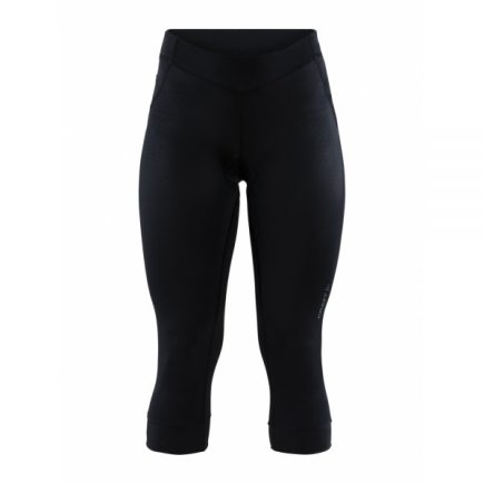 Велоштаны 3/4 Craft Rise Knickers Woman 1906077-999999 женские цвет: черный