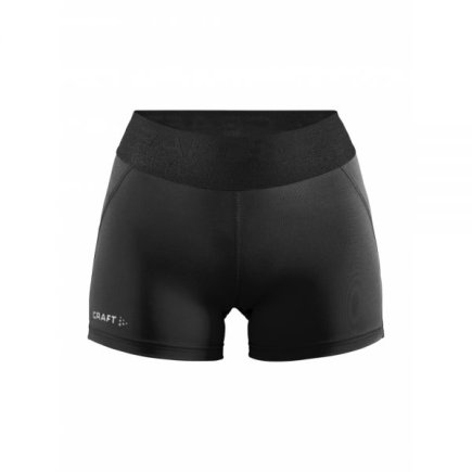 Шорты беговые Craft Core Essence Hot Pants Woman 1908773-999000 женские цвет: черный