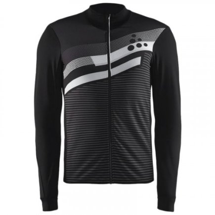 Велокофта Craft Reel Thermal Jersey Man 1905456-999900 колір: чорний