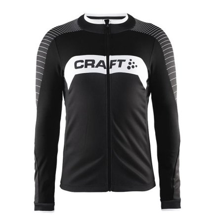 Велокофта Craft Gran Fondo Jersey LS Man 1903988-9900 колір: чорний
