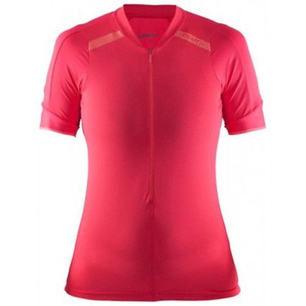 Велофутболка джерсі Craft Belle Solo Jersey 1904971-2411 жіноча колір: рожевий