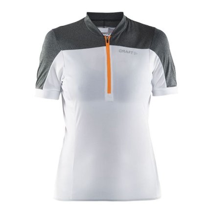Велофутболка джерси Craft Motion Jersey  1904045-2900 женская цвет: белый/серый