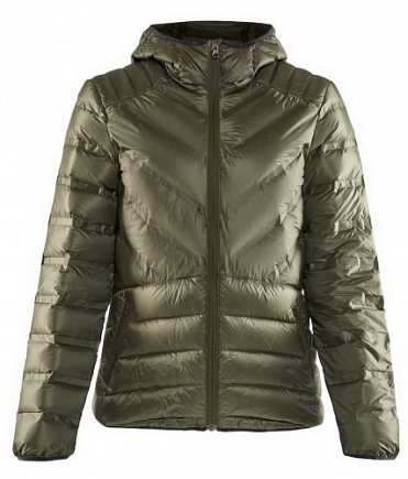 Куртка зимова Craft LT Down Jacket 1908007-669000 жіноча колір: хакі