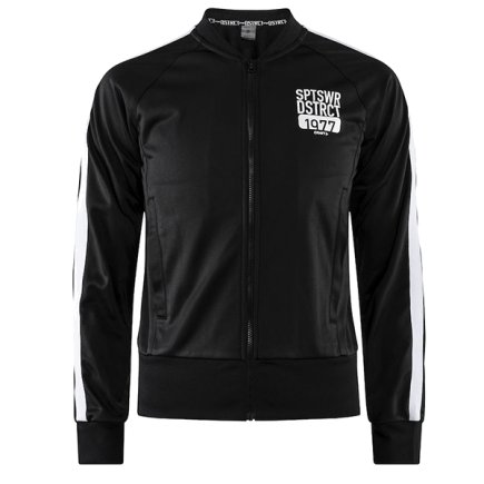 Олимпийка Craft District WCT Jacket  1907194-999000 женская цвет: черный