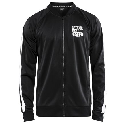 Олімпійка Craft District WCT Jacket Man 1907193-999000 колір: чорний