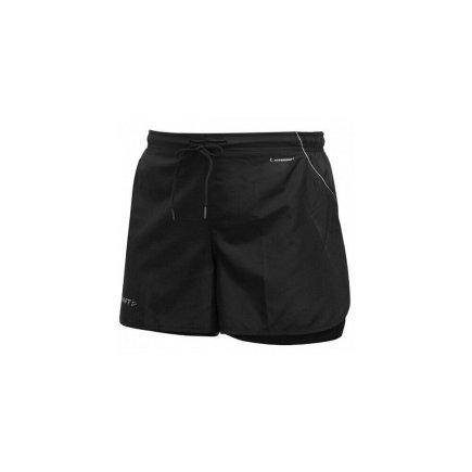 Шорти Craft Performance Run Shorts 193665-2999 жіночі колір: чорний