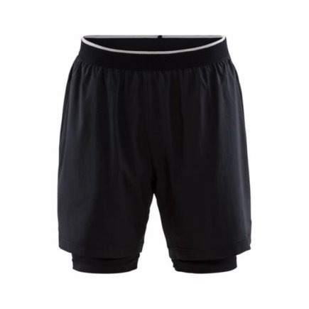 Шорти Craft Charge 2-IN-1 Shorts Man 1907037-999000 колір: чорний