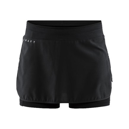 Юбка Craft Charge Skirt  1907045-999000 женская цвет: черный